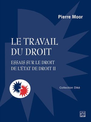 cover image of Le travail du droit